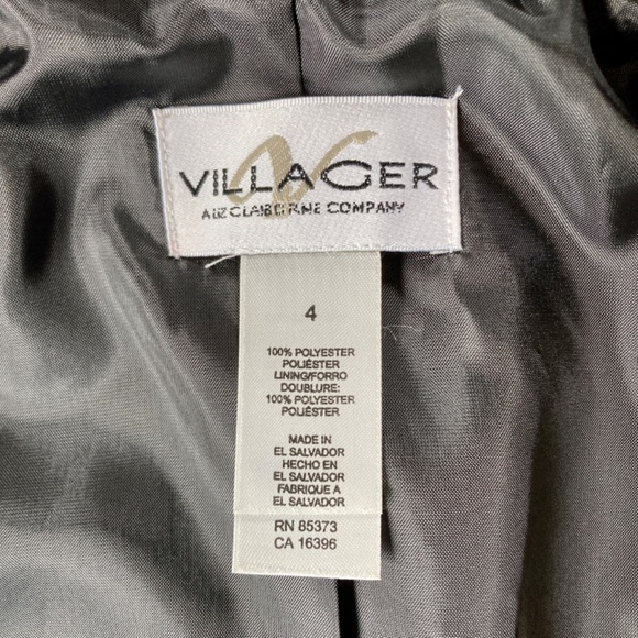 Black Suit Jacket by Villager - Picture 6 of 8